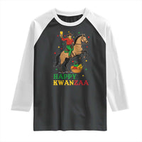 Happy Kwanzaa Cowboy Raglan Shirt Funny African Holiday Gift - Wonder Print Shop