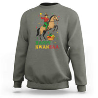 Happy Kwanzaa Cowboy Sweatshirt Funny African Holiday Gift - Wonder Print Shop