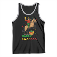 Happy Kwanzaa Cowboy Tank Top Funny African Holiday Gift - Wonder Print Shop