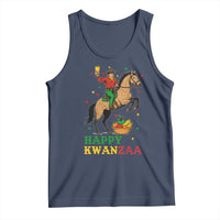 Happy Kwanzaa Cowboy Tank Top Funny African Holiday Gift - Wonder Print Shop