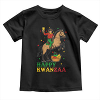 Happy Kwanzaa Cowboy Toddler T Shirt Funny African Holiday Gift - Wonder Print Shop
