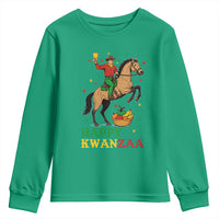 Happy Kwanzaa Cowboy Youth Sweatshirt Funny African Holiday Gift - Wonder Print Shop