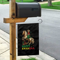 Happy Kwanzaa Cowgirl Garden Flag Funny African American Festival Gift - Wonder Print Shop