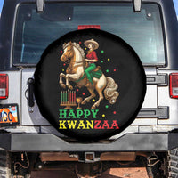 Happy Kwanzaa Cowgirl Spare Tire Cover Funny African American Festival Gift - Wonder Print Shop