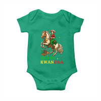 Happy Kwanzaa Cowgirl Baby Onesie Funny African American Festival Gift - Wonder Print Shop