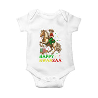 Happy Kwanzaa Cowgirl Baby Onesie Funny African American Festival Gift - Wonder Print Shop