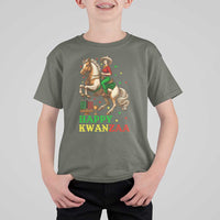 Happy Kwanzaa Cowgirl T Shirt For Kid Funny African American Festival Gift - Wonder Print Shop