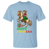 Happy Kwanzaa Cowgirl T Shirt Funny African American Festival Gift - Wonder Print Shop