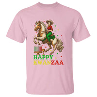 Happy Kwanzaa Cowgirl T Shirt Funny African American Festival Gift - Wonder Print Shop