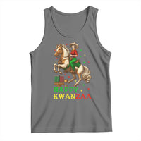Happy Kwanzaa Cowgirl Tank Top Funny African American Festival Gift - Wonder Print Shop