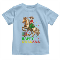 Happy Kwanzaa Cowgirl Toddler T Shirt Funny African American Festival Gift - Wonder Print Shop