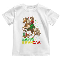 Happy Kwanzaa Cowgirl Toddler T Shirt Funny African American Festival Gift - Wonder Print Shop
