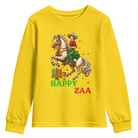 Happy Kwanzaa Cowgirl Youth Sweatshirt Funny African American Festival Gift - Wonder Print Shop
