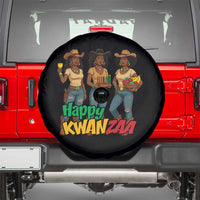 Happy Kwanzaa Cowgirl Spare Tire Cover Festival Of Lights African Heritage Gift - Wonder Print Shop