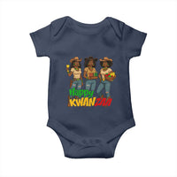 Happy Kwanzaa Cowgirl Baby Onesie Festival Of Lights African Heritage Gift - Wonder Print Shop