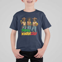 Happy Kwanzaa Cowgirl T Shirt For Kid Festival Of Lights African Heritage Gift - Wonder Print Shop
