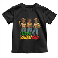 Happy Kwanzaa Cowgirl Toddler T Shirt Festival Of Lights African Heritage Gift - Wonder Print Shop