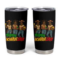 Happy Kwanzaa Cowgirl Tumbler Cup Festival Of Lights African Heritage Gift - Wonder Print Shop