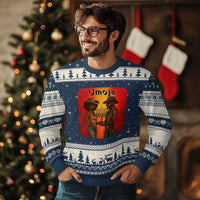 Kwanzaa Umoja Togetherness Ugly Christmas Sweater Cowboy Cowgirl African Heritage Gift - Wonder Print Shop
