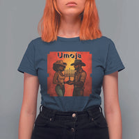 Kwanzaa Umoja Togetherness T Shirt For Women Cowboy Cowgirl African Heritage Gift - Wonder Print Shop