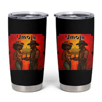 Kwanzaa Umoja Togetherness Tumbler Cup Cowboy Cowgirl African Heritage Gift - Wonder Print Shop