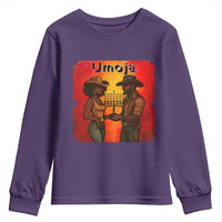 Kwanzaa Umoja Togetherness Youth Sweatshirt Cowboy Cowgirl African Heritage Gift - Wonder Print Shop