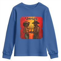 Kwanzaa Umoja Togetherness Youth Sweatshirt Cowboy Cowgirl African Heritage Gift - Wonder Print Shop