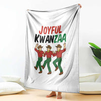 Joyful Kwanzaa Cowboy Throw Blanket Festival Of Lights African Heritage Gift - Wonder Print Shop