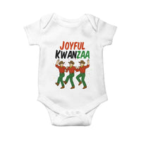 Joyful Kwanzaa Cowboy Baby Onesie Festival Of Lights African Heritage Gift - Wonder Print Shop