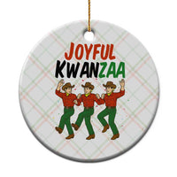 Joyful Kwanzaa Cowboy Ceramic Ornament Festival Of Lights African Heritage Gift - Wonder Print Shop