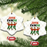 Joyful Kwanzaa Cowboy Ceramic Ornament Festival Of Lights African Heritage Gift - Wonder Print Shop