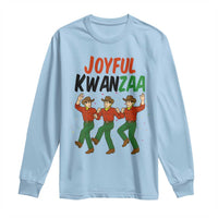 Joyful Kwanzaa Cowboy Long Sleeve Shirt Festival Of Lights African Heritage Gift - Wonder Print Shop
