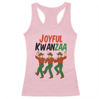 Joyful Kwanzaa Cowboy Racerback Tank Top Festival Of Lights African Heritage Gift - Wonder Print Shop