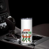 Joyful Kwanzaa Cowboy Skinny Tumbler Festival Of Lights African Heritage Gift - Wonder Print Shop