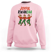 Joyful Kwanzaa Cowboy Sweatshirt Festival Of Lights African Heritage Gift - Wonder Print Shop