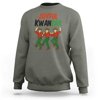 Joyful Kwanzaa Cowboy Sweatshirt Festival Of Lights African Heritage Gift - Wonder Print Shop