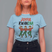 Joyful Kwanzaa Cowboy T Shirt For Women Festival Of Lights African Heritage Gift - Wonder Print Shop