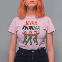 Joyful Kwanzaa Cowboy T Shirt For Women Festival Of Lights African Heritage Gift - Wonder Print Shop