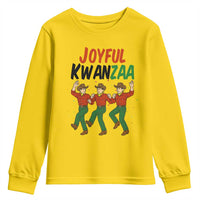 Joyful Kwanzaa Cowboy Youth Sweatshirt Festival Of Lights African Heritage Gift - Wonder Print Shop