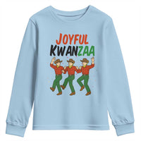 Joyful Kwanzaa Cowboy Youth Sweatshirt Festival Of Lights African Heritage Gift - Wonder Print Shop