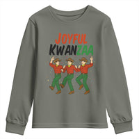 Joyful Kwanzaa Cowboy Youth Sweatshirt Festival Of Lights African Heritage Gift - Wonder Print Shop