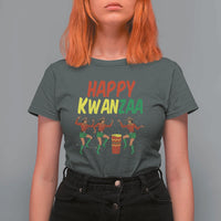 Joyful Kwanzaa Cowgirl Dance T Shirt For Women African Heritage Festival Gift - Wonder Print Shop