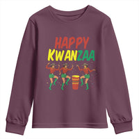 Joyful Kwanzaa Cowgirl Dance Youth Sweatshirt African Heritage Festival Gift - Wonder Print Shop