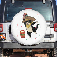 Funny Kwanzaa Cowcat Dance Spare Tire Cover Festival Of Lights African Heritage Gift - Wonder Print Shop