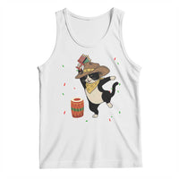 Funny Kwanzaa Cowcat Dance Tank Top Festival Of Lights African Heritage Gift - Wonder Print Shop