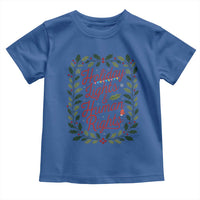 Holiday Lights And Human Rights Toddler T Shirt Christmas Activists Freedom Gift - Wonder Print Shop