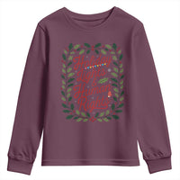 Holiday Lights And Human Rights Youth Sweatshirt Christmas Activists Freedom Gift - Wonder Print Shop