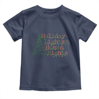 Xmas Holiday Lights And Human Rights Toddler T Shirt Equality Supporter Gift - Wonder Print Shop