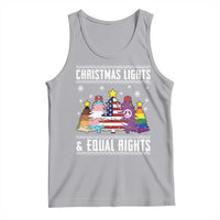 Xmas Lights Equal Rights Ugly Sweater Activism Gift Tank Top - Wonder Print Shop