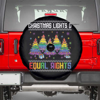 Christmas Equality Lights Ugly Sweater Spare Tire Cover Xmas Activism Gift - Wonder Print Shop